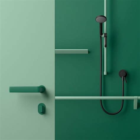 Les Couleurs Le Corbusier Handles By Fsb Dezeen Showroom