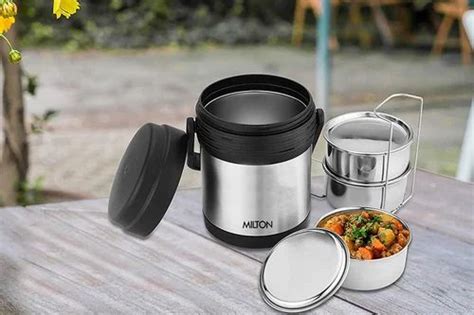 Stainless Steel Milton Hot Meal Thermosteel Tiffin Box At Rs Piece In Bengaluru