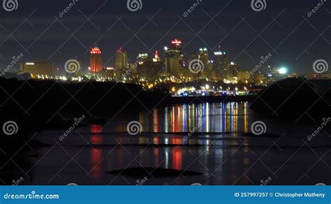 Downtown Skyline Kansas City Missouri Stock Image - Image of missouri ...