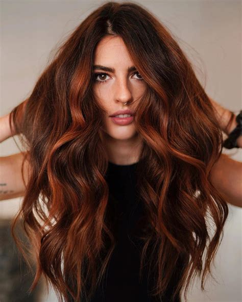 Dark Copper Brown Hair Color