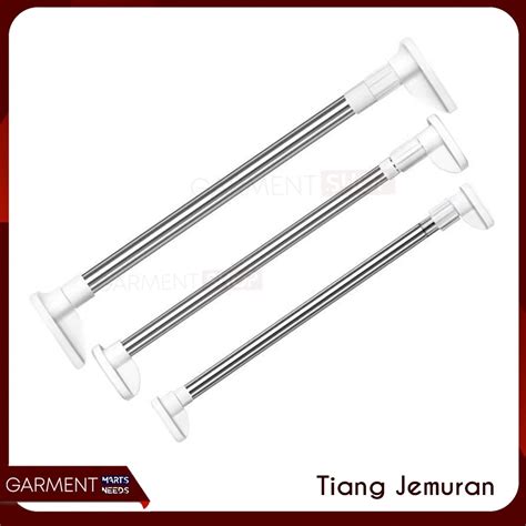 Jual Ok Tiang Gantungan Flexible Serbaguna Tanpa Paku Stainless Tiang