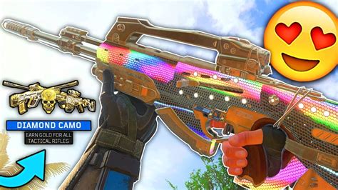 Diamond Camo Unlocked For Tactical Rifles In Black Ops 4 Rainbow Camo