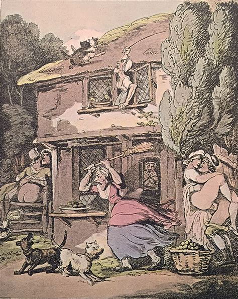 Til About Thomas Rowlandson A Popular Erotic Artist In The 19th Century Whose Work Was Heavily