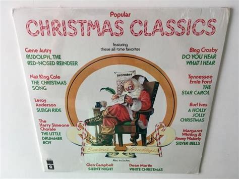 Popular Christmas Classics Sealed Lp Vinyl Record Album Etsy Vinyl Record Album Classic