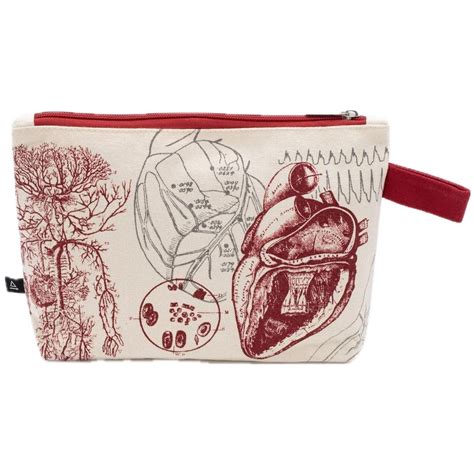 Anatomical Heart Pencil Bag Cognitive Surplus Outer Layer