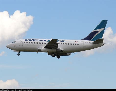 C FLWJ Boeing 737 2Q8 Adv WestJet Airlines Carey Haubrick