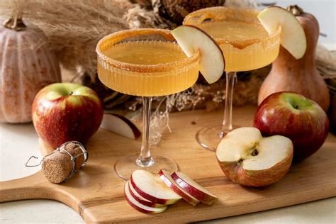 Autumn Apple Cider Mimosa Cooking With Cocktail Rings