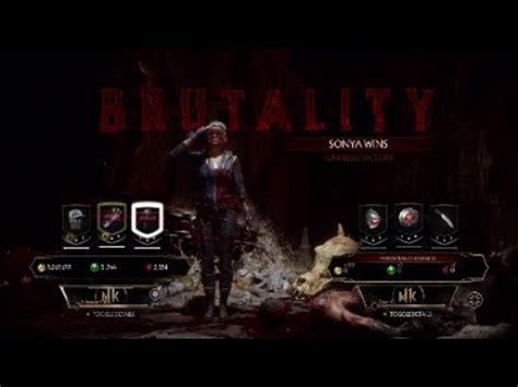 MK 11 Sonya All Brutalities YouTube