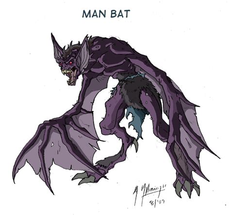 Man Bat By Jazylh On Deviantart