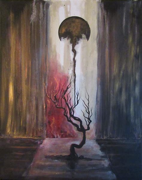 Strange Surreal Dark Painting The Unheaven Dark Paintings