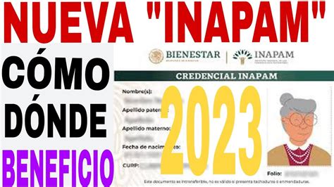 Nueva Inapam C Mo Cu Ndo D Nde Requisitos Y Descuentos Para