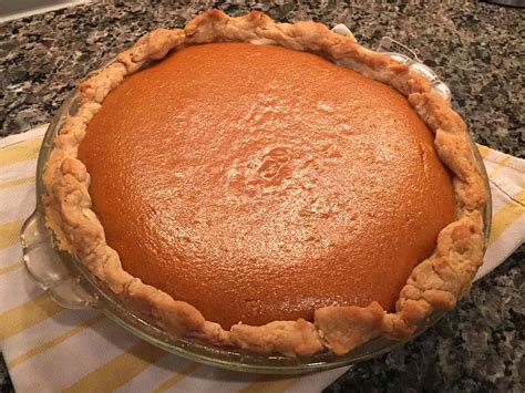 Pumpkin Custard Pie Recipe