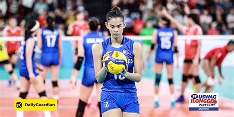 Phl Womens Volleyball Team Adds Majoy Baron For Seag Daily Guardian