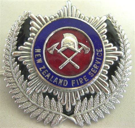 Badge New Zealand Fire Service Museum Of Transport And Technology