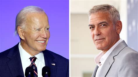 George Clooney Praises ‘extraordinary Biden Discusses Ny Times Essay