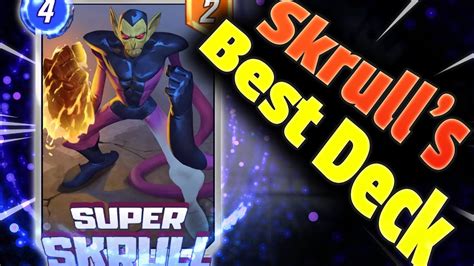 Super Skrull S Best Deck Marvel Snap Youtube