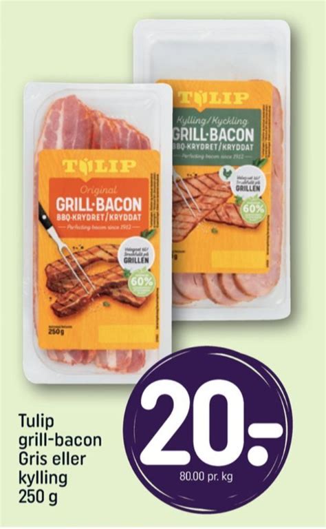 Tulip Baconskiver Tilbud Hos Rema 1000