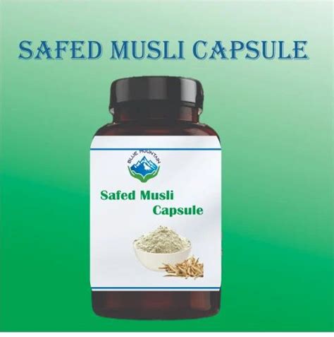 Safed Musli Capsules Packaging Type Bottle At Rs Bottle In Sanwer