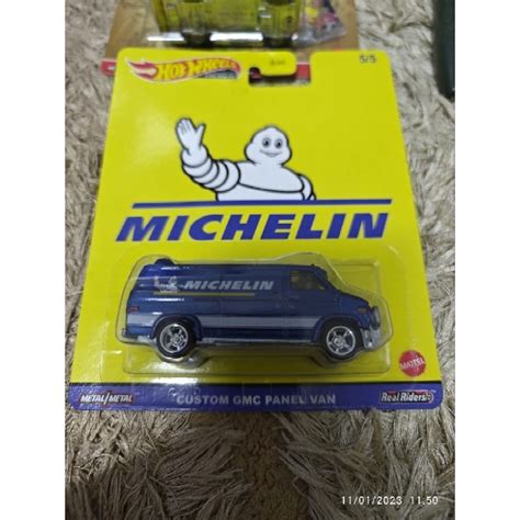 HOT WHEELS PREMIUM CUSTOM GMC PANEL VAN MICHELIN Shopee Malaysia