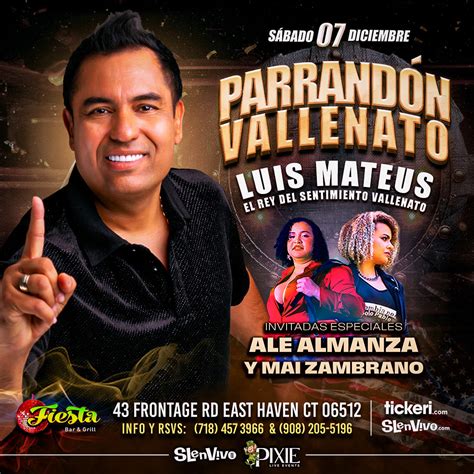 PARRANDON VALLENATO LUIS MATEUS Y ALE AMANZA EN EAST HEAVEN CT