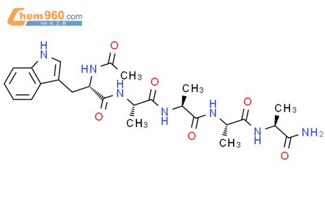 583861 76 1 L ALANINAMIDE N ACETYL L TRYPTOPHYL L ALANYL L ALANYL L