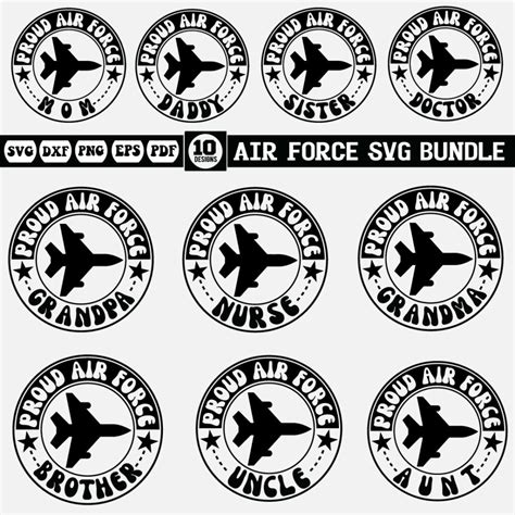 Air Force Svg Bundle Masterbundles