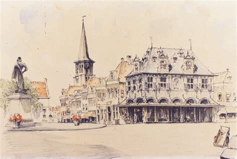 Bob Brobbel Litho Hoorn De Waag Verkocht Kunstveiling Nl