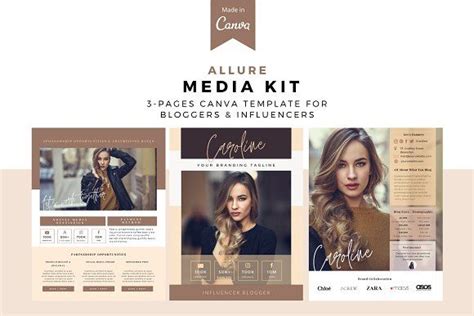 Boss Lady Media Kit Canva Template Artofit