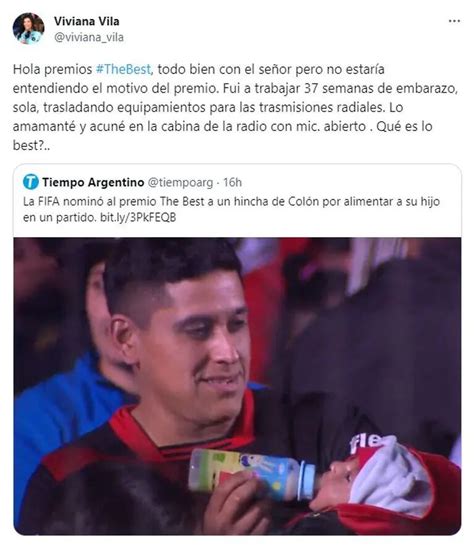 Muy Celosa Una Periodista Argentina Se Enojó Con La Nominación Del Hincha De Colón A Los