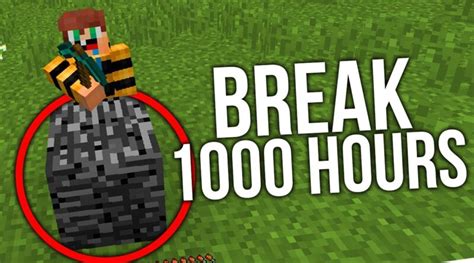 Breaking Bedrock in Minecraft FOR 1 YEAR - Game Designers Hub