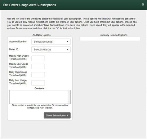 SmartHub Power Usage Alerts | East Central Electric Cooperative