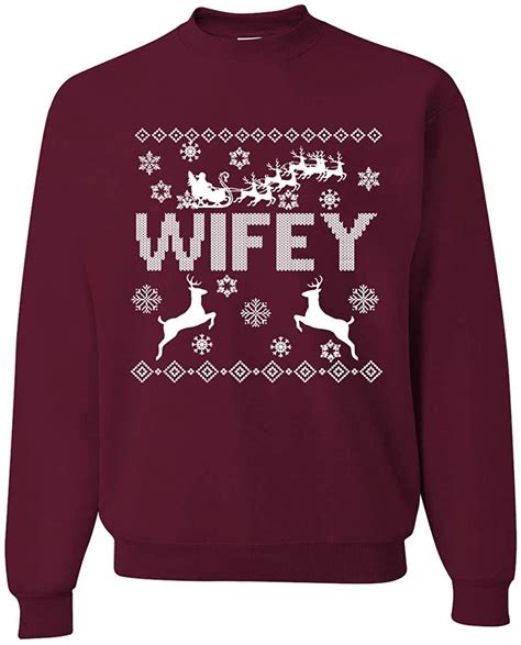 Christmas Wifey Love Ugly Christmas Sweater