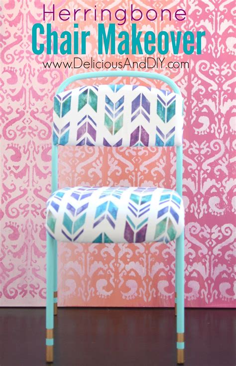 Beautiful DIY Chair Makeovers Bright And Bold Edition Delicious And