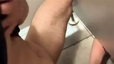 Twink Blowjob Sucks 21cm Big Dick In Public Toilet Restroom XHamster