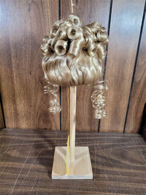 Global Dolls Doll Wig Lynette Blonde Hair Color Size 9 10 Etsy