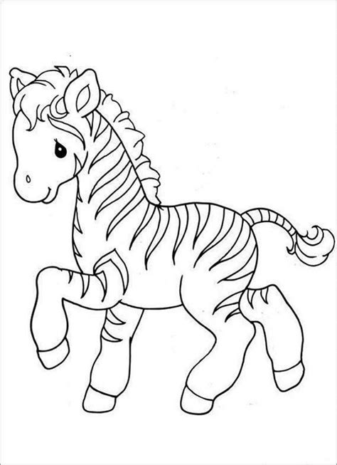 Zebra Coloring Pages - ColoringBay