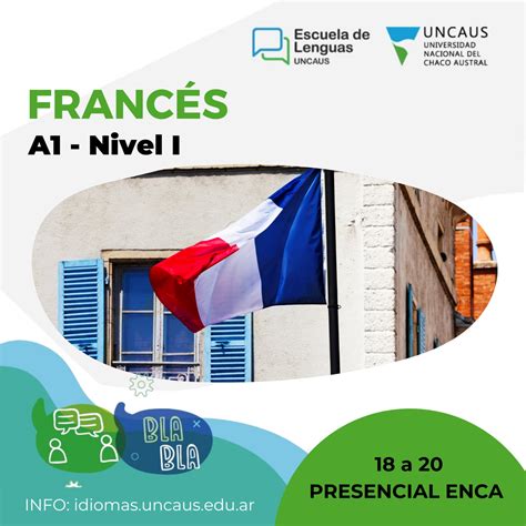 FRANCES A1 Nivel I 18 A 20hs Presencial ENCA Cursos UNCAus