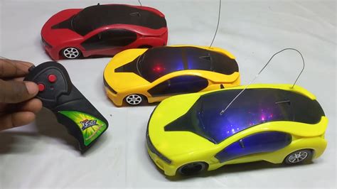 3 Rc Car S And 1 Remote Control Radio Control Model Car Unboxing