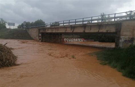 Así va el río Magro a su paso por el Pontón