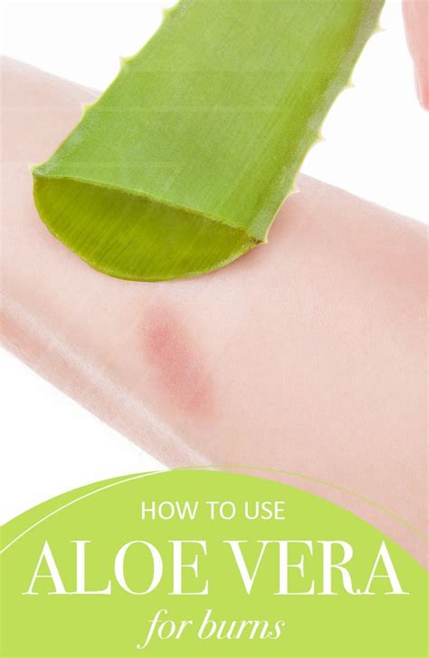 How To Use Aloe Vera For Burns How To Heal Burns Burn Relief Skin Aloe Vera Skin Care