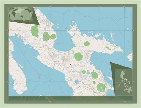 Camarines Sur Philippines Osm Capital Stock Illustration