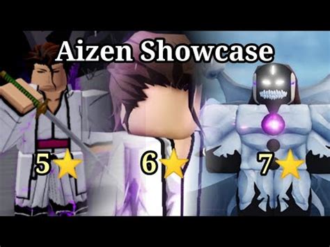 AIZEN SHOWCASE ON ALL STAR TOWER DEFENSE YouTube