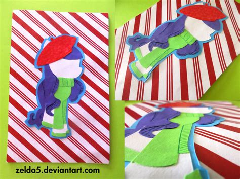 Rarity Christmas Card By Zelda5 On Deviantart