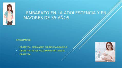 Embarazo En Adolescente Diapositivas De Biología Docsity