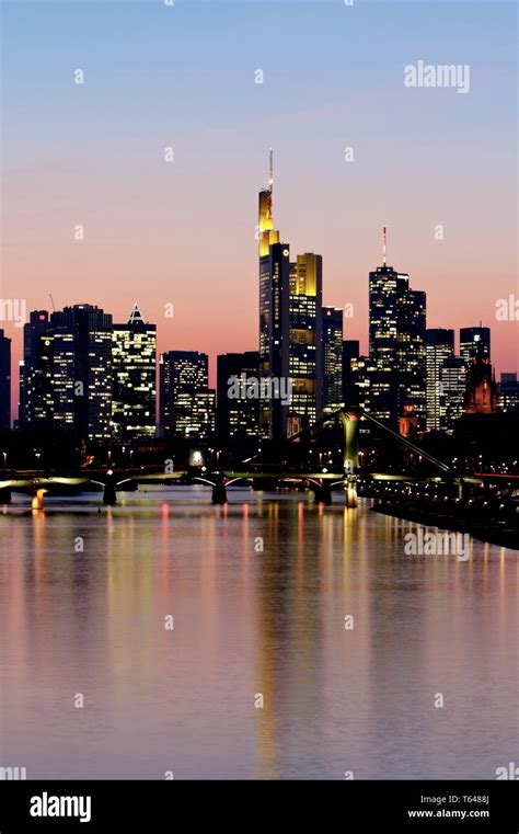 Frankfurt City, Skyline, Germany Stock Photo - Alamy