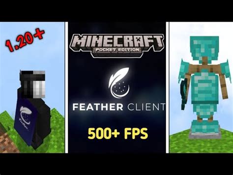 Finally Feather Client For Minecraft Pe Youtube