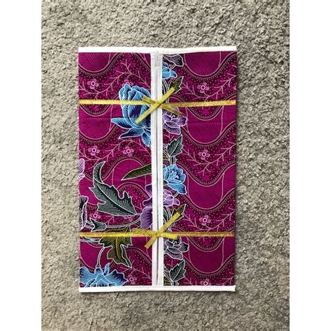 Ready Stock Ba0128 Handmade Batik Tissue Box Cover Door T Birthday