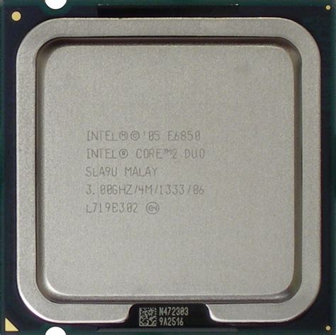 E6850 | Процессоры Intel Core 2, Intel Core i3, Intel Core i5, Intel ...