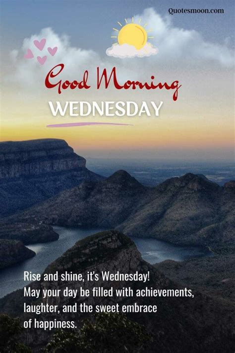 112 Positive Good Morning Wednesday Blessings Quotesmoon