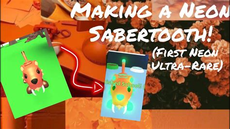 Making A Neon Sabertooth First Neon Ultra Rare Youtube